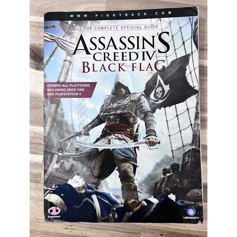 Piggyback Assassin's Creed IV Black Flag Strategy Guide Unisex OS Multi Official